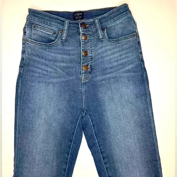 J Crew Womens High Rise Skinny Jeans Size 27 - Picture 2 of 8